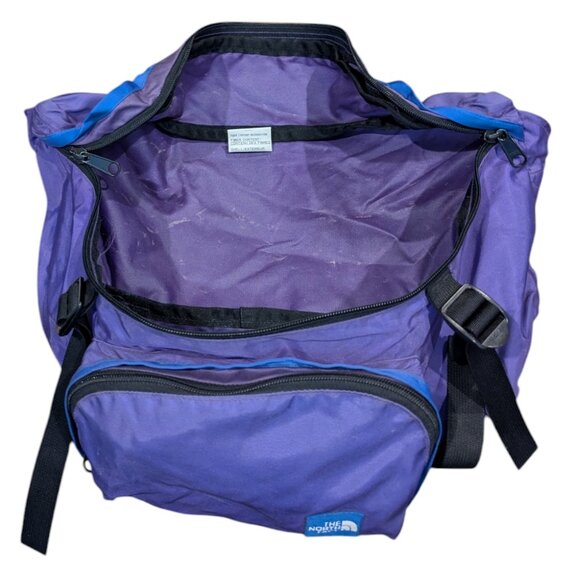 Vintage The North Face Purple Nylon Fanny Pack Belt Bag - Picture 9 of 10